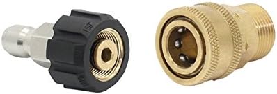 Honesty Washer High Pressure 5000 Psi Adapter Quick Connect Kit