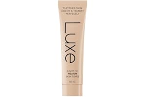 Luxe Color Changing Foundation for Women – Instantly Adapts to Your Skin Tone – Buildable Light-to-Medium Coverage – 12-Hour 