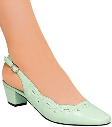 Women's Adult Angel Steps Gorgeous 8 Wide US Women / Mint