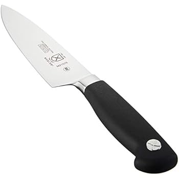Mercer Culinary Genesis Short Bolster Forged Chef's Knife, 6 Inch