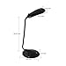 Superproducts LED Desk Lamp, Modern Stylish Dolphin Designed Portable Book Reading Light, LED Eye Table Lamp with Three Gear Touch Control Studying,Working,Camping,USB Charging Port - Black