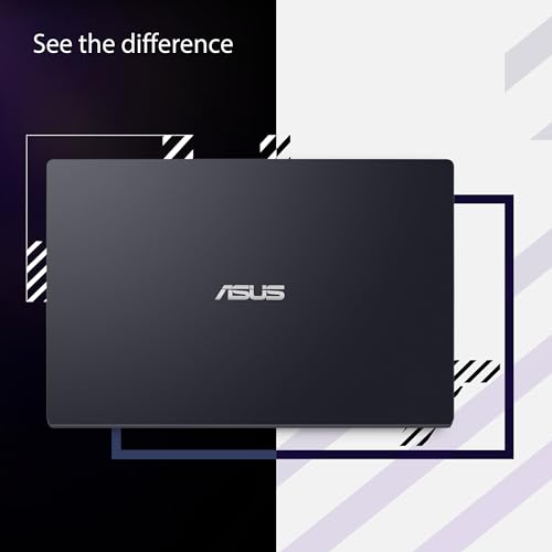 ASUS 15.6” Vivobook Go Slim Laptop, Thin & Portable for Student Study, Intel Dual Core N4500, 4GB RAM, 128GB SSD, Windows 11, Star Black, L510KA-ES04