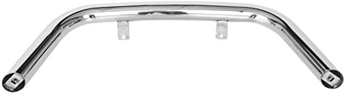RealWheels RW310-25-J 2.5" Mirror Shine Stainless Steel Pre-Runner Bar with Light Mounts (Jeep Wrangler)