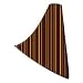 Pfeil & Holing Chocolate Transfer Sheet - Lines - Gold