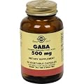 Solgar - Gaba (Gamma Aminobutyric Acid), 500 mg, 50 veggie caps