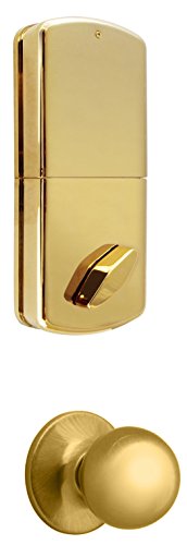 MiLocks BTF-02P Digital Deadbolt Door Lock and Passage Handle Set Combo with Keyless Entry via Keypad Code for Exterior… - Image 3