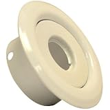 3/4" Recessed Two Piece Escutcheon - White - 10 Pack
