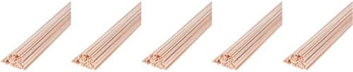 Pitsco Heavy Density Balsa Wood Strips (Pack of 100) (5-(Pack of 100))