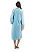 Casual Nights Women's Zip Up Front Long Fleece Robe House Dress