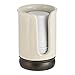 iDesign York Ceramic Disposable Paper and Plastic Cup Dispenser Holder for Master, Guest, Kids' Bathroom Vanity and Countertops, 2.75