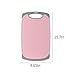 IMPR3·TREE Cutting Board for Kitchen with Easy Grip Handle w/Juice Grooves and Spice Herb Grinder | Dishwasher Safe | BPA-Free, Medium (15.7 x 11.4 inch), Pink