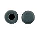 Renovators Supply Manufacturing Silicone Door Stopper Tips 5/8 in. Door Stopper Bumper Caps 10 Replacement Tip Ends for Absorbing Shock Wall and Floor Protector