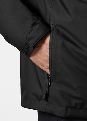 Hombres Chaqueta de capa intermedia Crew 2, Negro, M