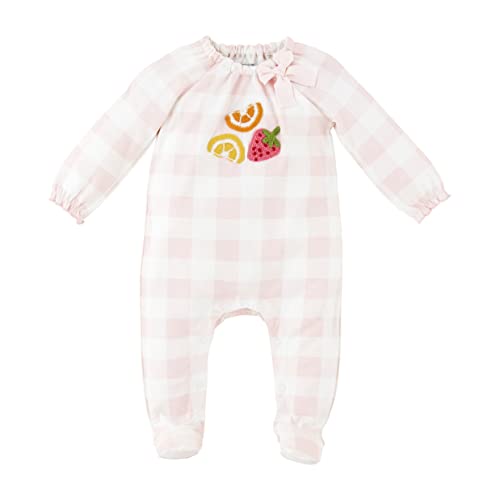 Mud Pie Baby Girl Sleeper, Fruit Applique, 9 Months