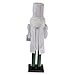 Clever Creations Doctor 15 Inch Traditional Wooden Nutcracker, Festive Christmas Décor for Shelves and Tables