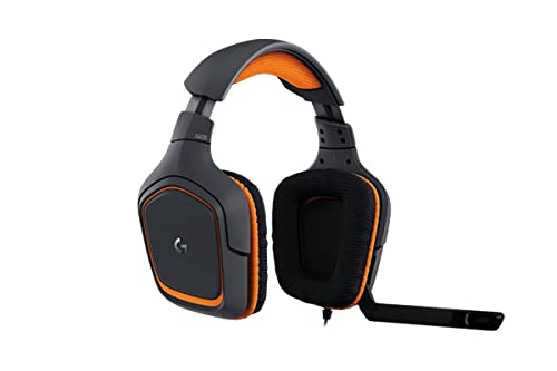 Logitech G231 Prodigy Gaming Headset – Game-Quality Stereo Sound – Playstion 4, Xbox One, Nintendo Switch Gaming System Compatible – Folding, Unidirectional Mic – Lay-Flat Earpieces
