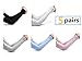 Alikeke 5 Pairs Unisex UV Long Sleeves Sun Protection Cooling Long Sleeves arm Cover Sleeves,5 Colors