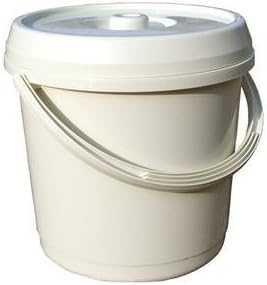 Country Club 14 Litre Nappy Bucket with Lid Cream