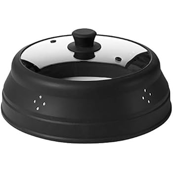 Amazon.com: Tapa de cristal con ventilación para microondas ...