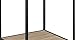 Altra Furniture End Table with Metal Frame, Beautiful Sonoma Oak Finish
