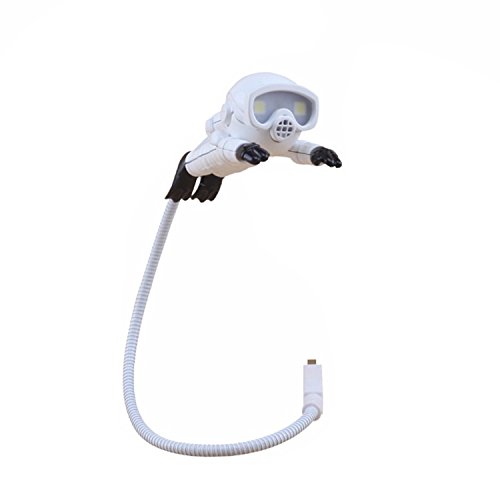 USB Powered LED Light Reading Lamp with Flexible Gooseneck - Scuba Diver