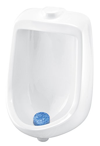 Big D 685 Non-para Urinal Toss Block, Clean Breeze Fragrance, 1000 Flushes (Pack of 12) - Ideal for restrooms in Offices, Schools, Restaurants, Hotels, Stores - Urinal Deodorizer Cake Mint Puck