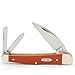 CASE XX WR Pocket Knife Seahorse Whittler Terra Cotta Item #22341 - (4355Wh SS) - Length Closed: 4 Inches