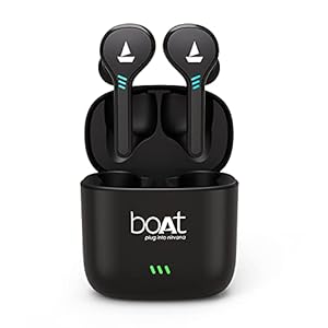 boAt Airdopes 433 Twin Truly Wireless Bluetooth in Ear Earbuds with Mic (Black)