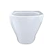 Toto CT418FGNo.01 Aquia Wall-Hung Dual-Flush Toilet, 1.6-GPF and 0.9-GPF Cotton - CT418FG#01