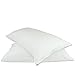 BC BARE COTTON Luxury Hotel Bedding Quality Collection, Ultra Soft dust Proof Plain Pillow Protector | Pillow Cover with Zipper, Soft & Comfortable for Hair and Skin, King Size, 2 Pack Set