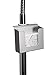 Gooseneck Floor Stand - CTA Heavy-Duty, Secure and Height-Adjustable Gooseneck Floor Stand for iPad 7th/ 8th/ 9th Gen 10.2
