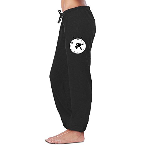 Kim Women's Training Pants Bell Time Face Black Size M