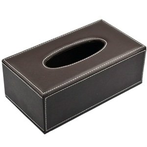 B&s feel pu leather rectangular tissue box case hol…