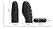 Shaell Black Silicone Wonderful Finger Massager Stimulation Vibrating Waterproof Body Massager Toys [Ship from USA Directly]