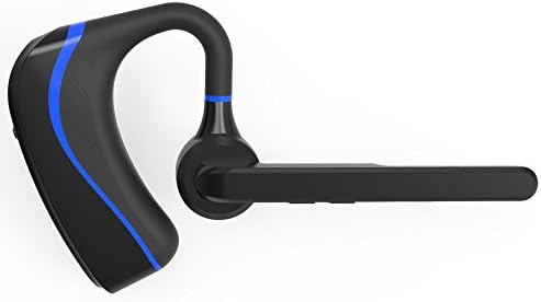 Bluetooth Headset, Wireless bluetooth headphone v4.1 In-Earpiece HandsFree Earbuds with Mic, ps4 earphones for truckers, Samsung, Android, iphone 6/7/8/X/plus cell phones (Blue)