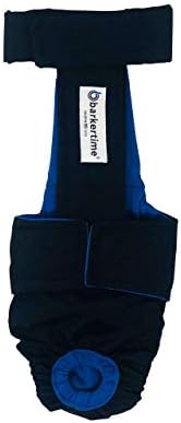 Barkertime 外れ防止機能付きオーバーオール型 犬用おむつカバー Made In Usa 犬の