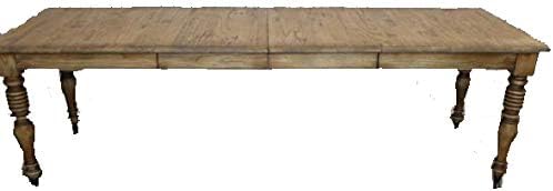 Peppermill SOLID OAK VICTORIAN STYLE LARGE EXTENDING FARMHOUSE DINING KITCHEN TABLE