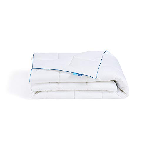 Luuna Nuevo Duvet de Plumón de Microfibra Primavera/Otoño, Down Alternative, Matrimonial-Queen Size, 12 Meses de Garantía