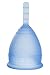 Lunette Menstrual Cup – Best Reusable Period Cup – Wear for 12 Hours and Reuse up to 10 Years, Blue Size 1 for Light to Moderate Flow