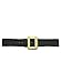 Halco Men's Santa Belt with Decorative Cast Buckle
