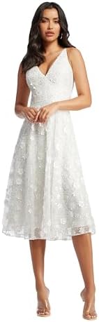 Amazon.com: Dress the Population Women's Blair Plunging Fit and Flare Midi Dress  Dress, Navy/Nude, XXS : Clothing, Shoes & Jewelry