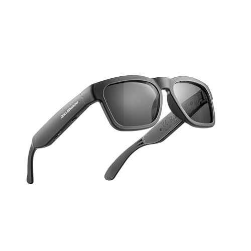 31wnrX688cL Oho Sunshine Audio Sunglasses,Voice Control And Open Ear Style Listen Music And Calls With Volumn Up And Down, Bluetooth 5.2 Smart Glasses And Ip44 Waterproof Feature For Outdoor Sports