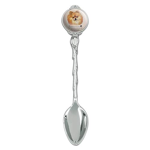 Pomeranian Dog Breed Novelty Collectible Demitasse Tea Coffee Spoon