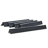Hongso 7536 Flavorizer Bars 22.5 Inch Replacement for Weber Spirit 300 Series (With Side-Mounted Control Panel) Genesis Silver Gold Platinum B C, Spirit 700 Weber 900, Porcelain Steel Flavor Bars 7537