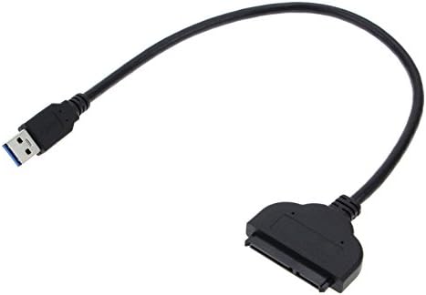 Wemelody USB 3.0 to SATA Converter Cable 6Gbps High Speed 2.5 inch SATA HDD Hard Disk Driver SSD Adapter Converter Cable