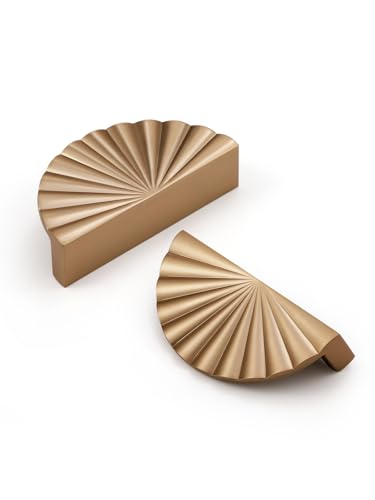 JIASENBAO 5 Pack Champagne Bronze Cabinet Pulls