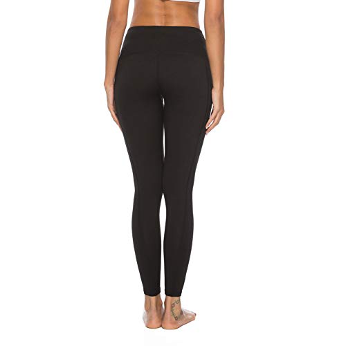 RURING Women's High Waist Yoga Pants Tummy Control Workout Running 4 Way Stretch Yoga Leggings