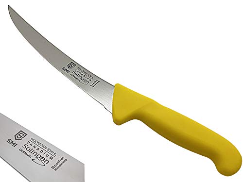 SMI - 5 Zoll Ausbeinmesser flexibel Solingen Metzgermesser Profi Fleischmesser Premium-Qualität Molybdän Stahl 1.4116 Solingen/GERMANY