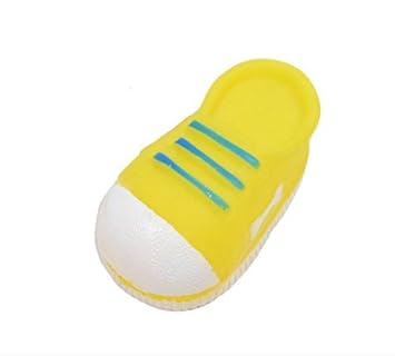 MUNCHOS Imported Squeak Shoe Toy For Small Dog (Color May Vary)