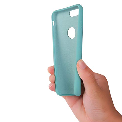 image for Yajuhoy iPhone 8 Plus Case, Liquid Silicone Gel Rubber Slim Fit Soft M